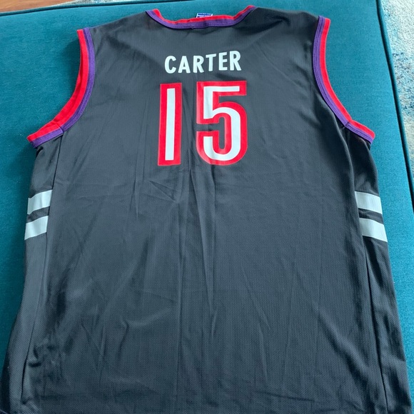 Vince Carter Toronto Raptors NBA Champion #15 Size Large - Picture 2 of 2